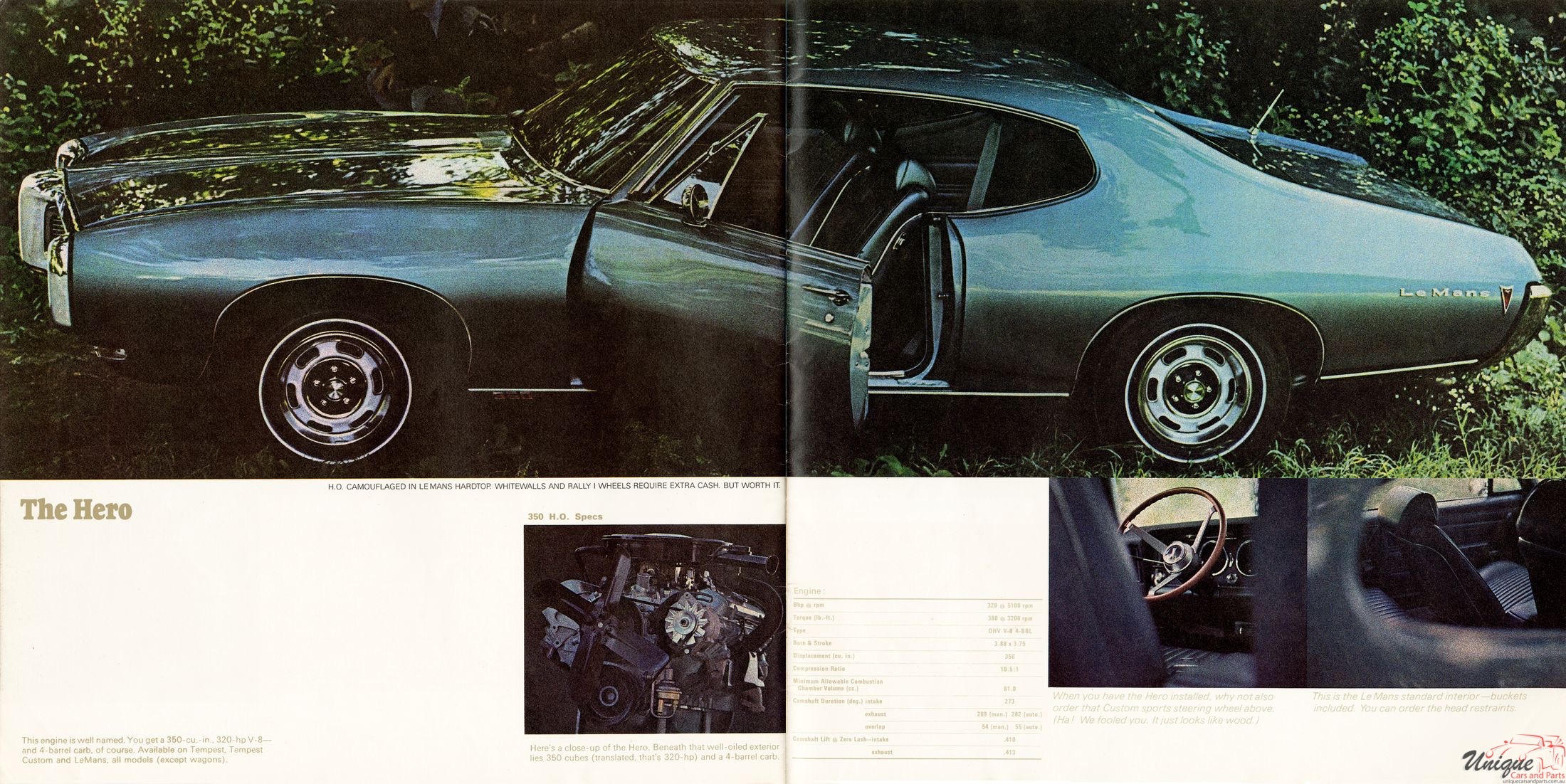 1968 Pontiac Greats Brochure Page 3